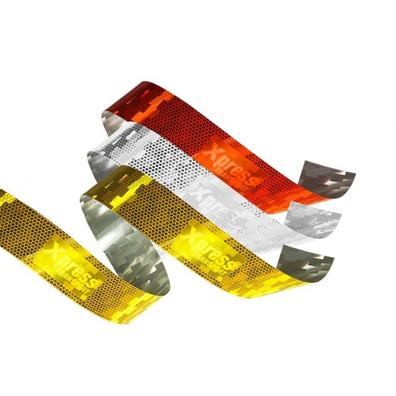 Светлоотразителна лента Avery Dennison V-6700B, бяла  Светлоотразителна лента Avery