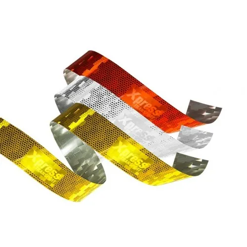 Светлоотразителна лента Avery Dennison V-6701B,  51mm X 50m, жълта