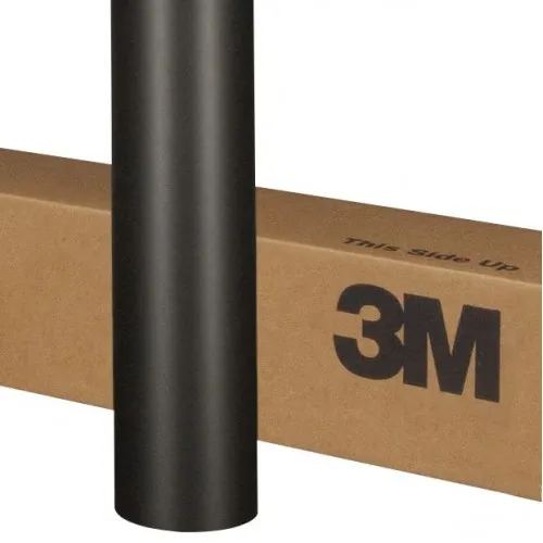 3M 2080-M12, 1524 mm x 22.89 m - фолио черен мат