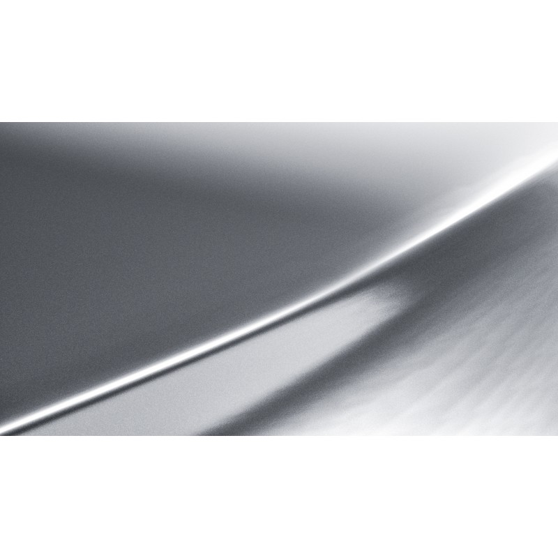 3M 2080-S120 Satin White Aluminum – сатенено автомобилно фолио със светъл алуминиев металик ефект