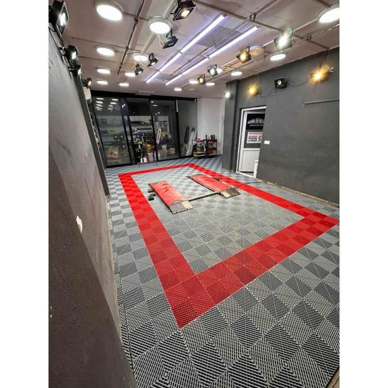 Премиум модулна гаражна настилка Grid PP