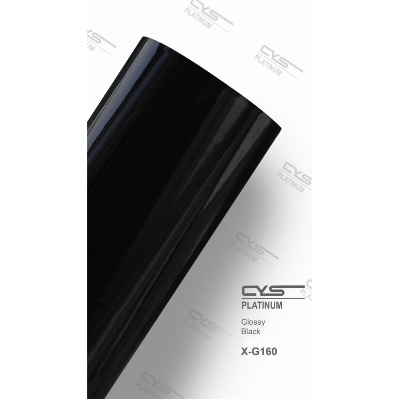 CYS Super Gloss Black 1,52x18m, черен супер гланц  CYS Super Gloss Black 1,52x18m, черен супер гланц