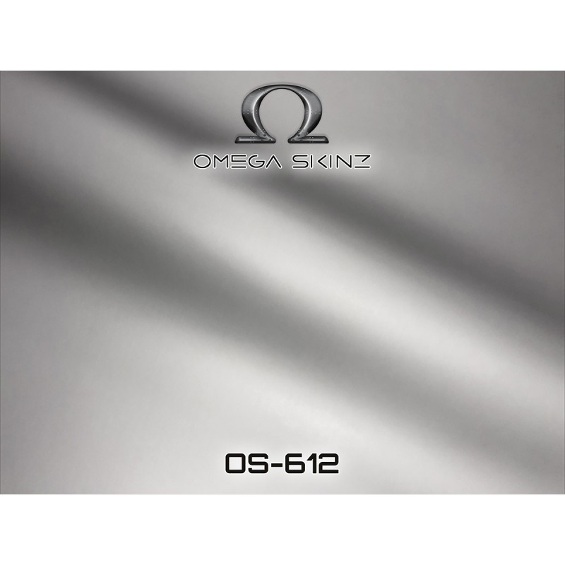 OMEGA SKINZ Wrap Film OS-612 Robotic Steel, 1.525 x 20 m