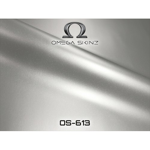 OMEGA SKINZ Wrap Film OS-613 Silver Genius, 1.525 x 20 m