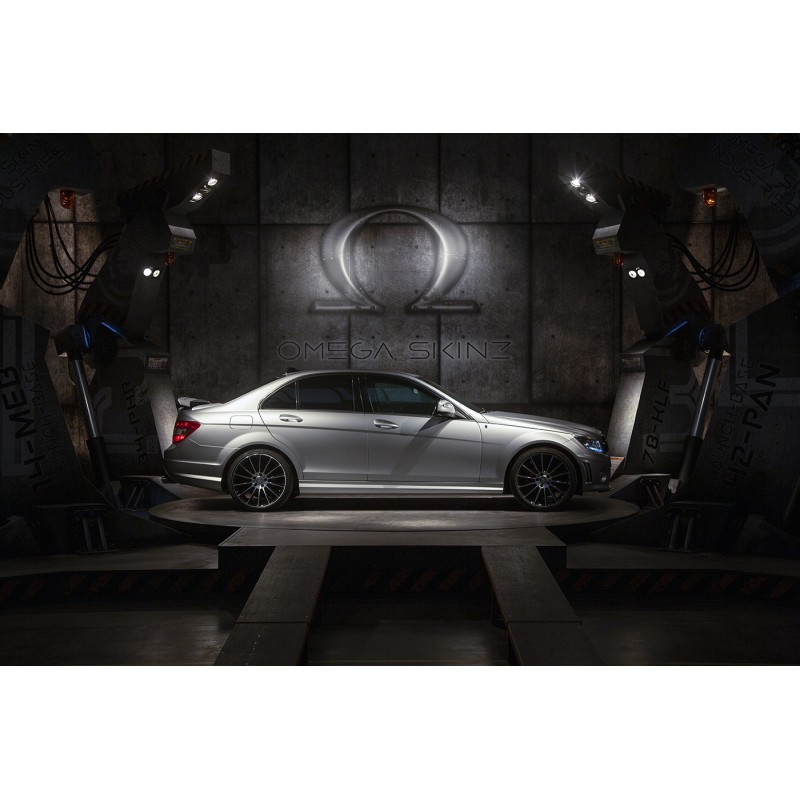 OMEGA SKINZ Wrap Film OS-613 Silver Genius, 1.525 x 20 m