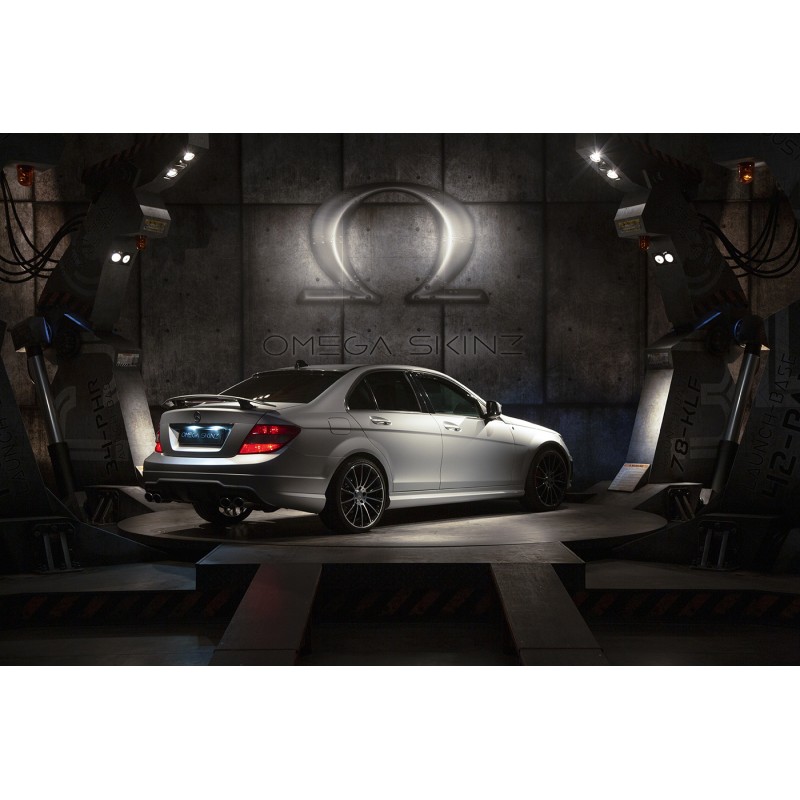 OMEGA SKINZ Wrap Film OS-613 Silver Genius, 1.525 x 20 m