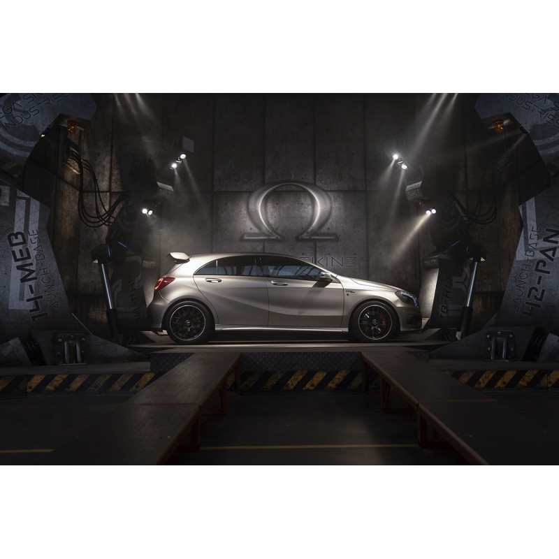 OMEGA SKINZ Wrap Film OS-619 Dark Robot, 1.525 x 20 m 