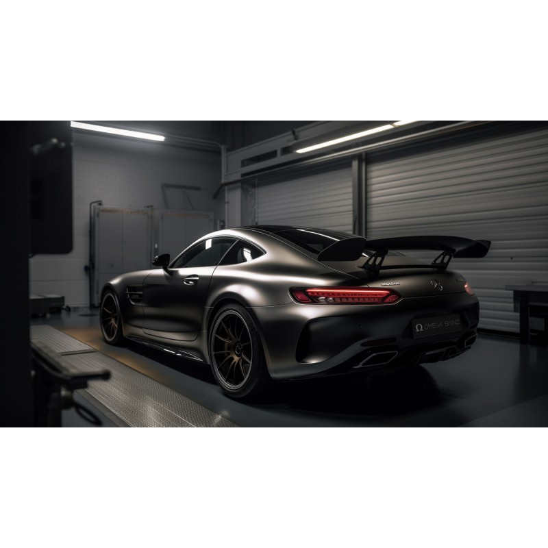 OMEGA SKINZ Wrap Film OS-626 Black Force, 1.525 x 20 m