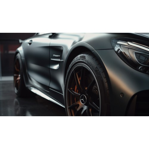 OMEGA SKINZ Wrap Film OS-626 Black Force, 1.525 x 20 m