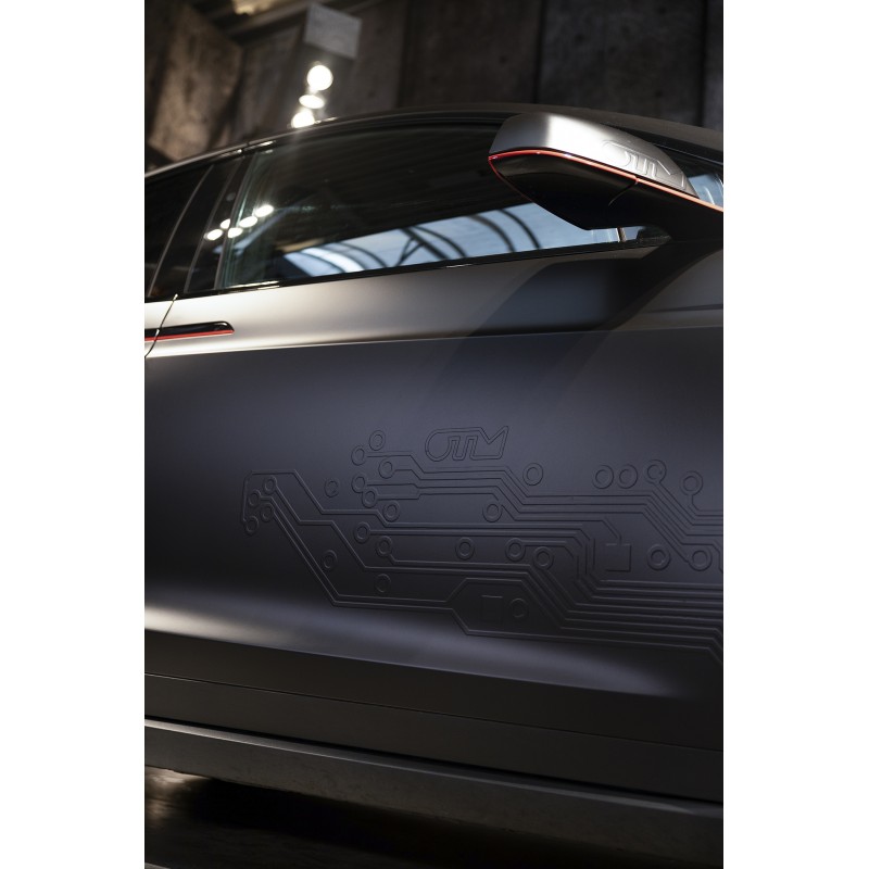 OMEGA SKINZ Wrap Film OS-628 Black Bullet, 1.525 x 20 m 