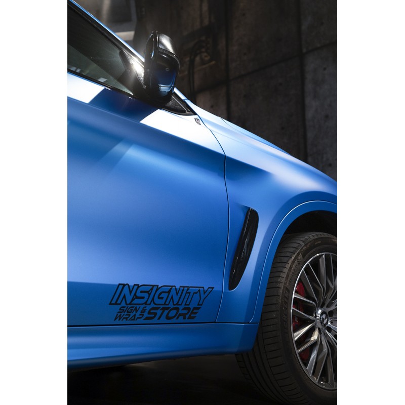 OMEGA SKINZ Wrap Film OS-654 Brainwave Blue, 1.525 x 20 m OMEGA SKINZ Wrap Film OS-654 Brainwave Blue,
