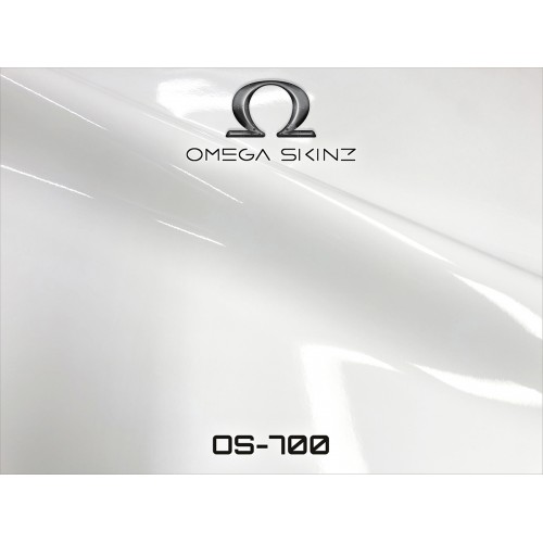 OMEGA SKINZ Wrap Film OS-700 Virginity White, 1.525 x 20 m