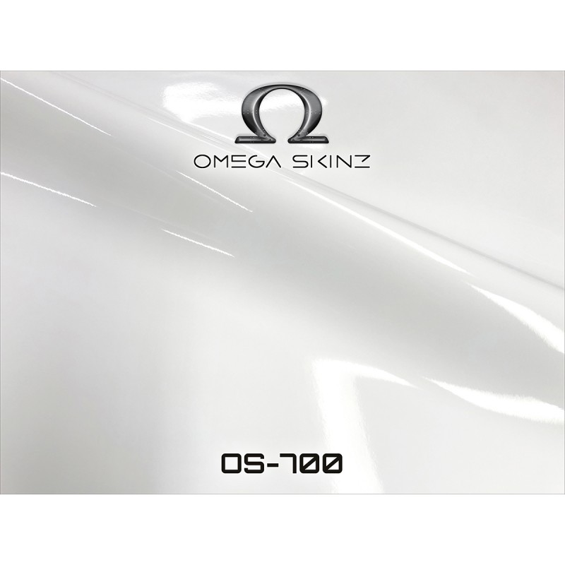 OMEGA SKINZ Wrap Film OS-700 Virginity White, 1.525 x 20 m