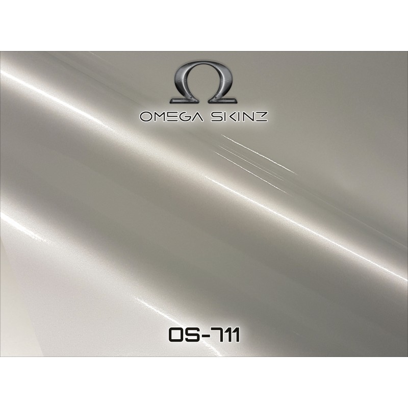 OMEGA SKINZ Wrap Film OS-711 Pearl Necklace Gloss, 1.525 x 20 m
