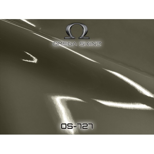 OMEGA SKINZ Wrap Film OS-727 Obsidian Grey, 1.525 x 20 m