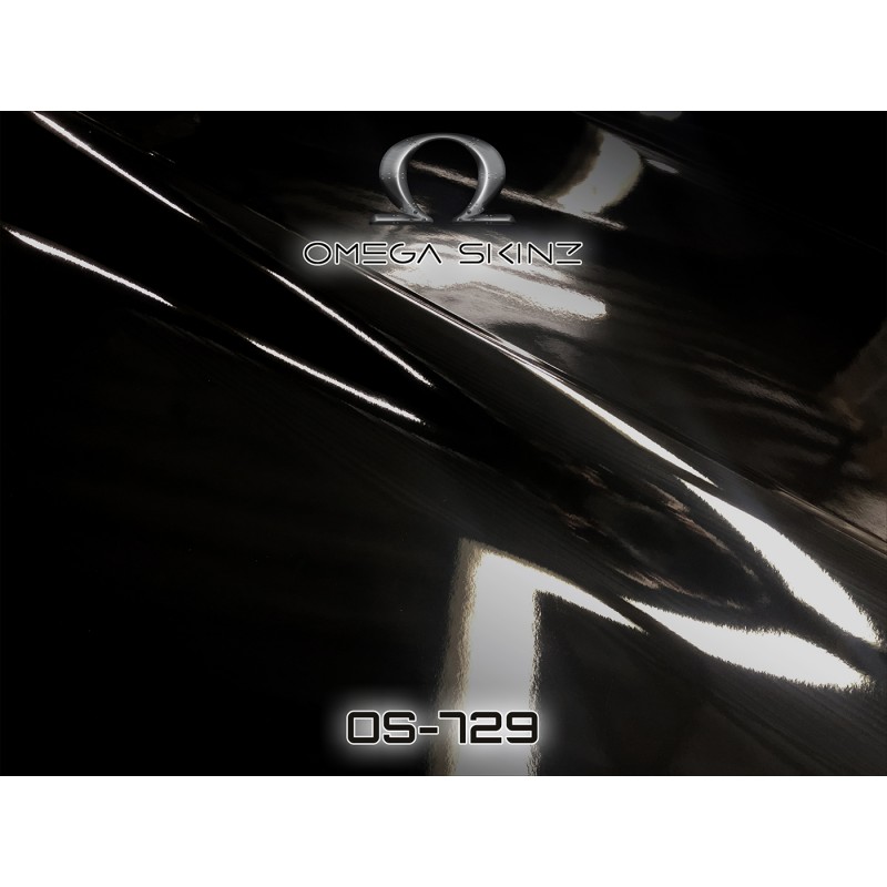 OMEGA SKINZ Wrap Film OS-729 Bladescape Black, 1.525 x 20 m