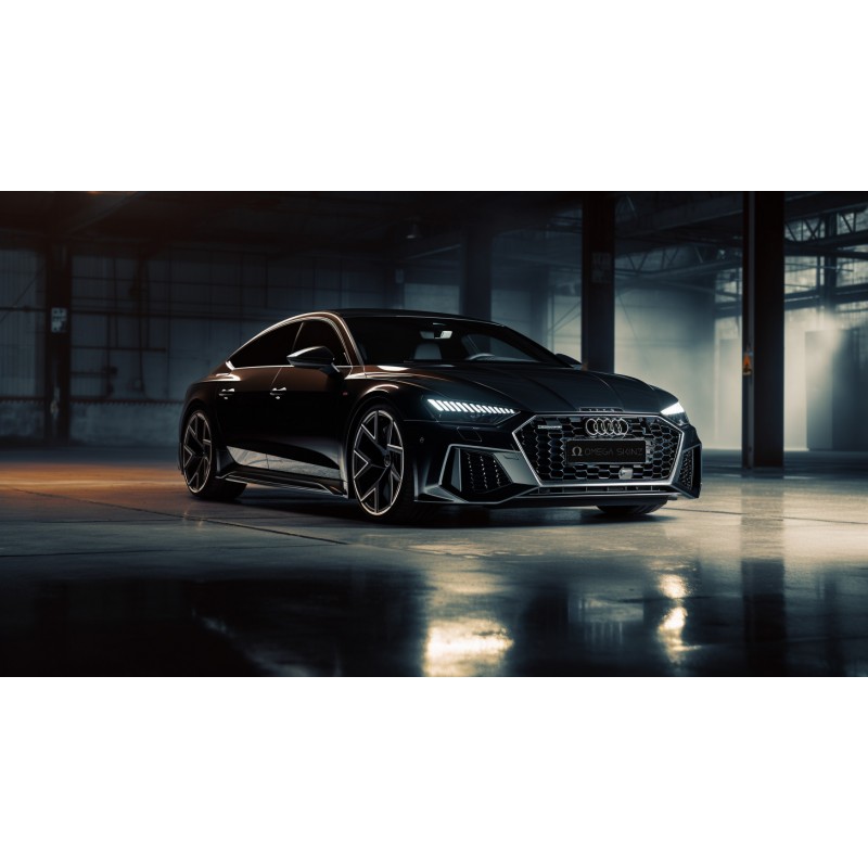 OMEGA SKINZ Wrap Film OS-729 Bladescape Black, 1.525 x 20 m