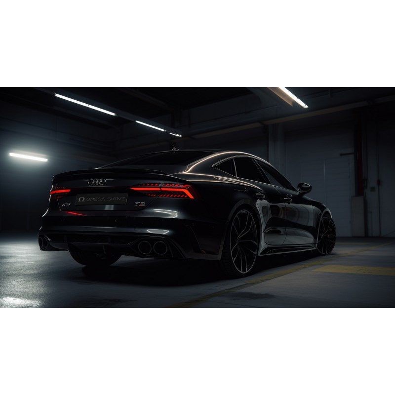 OMEGA SKINZ Wrap Film OS-729 Bladescape Black, 1.525 x 20 m