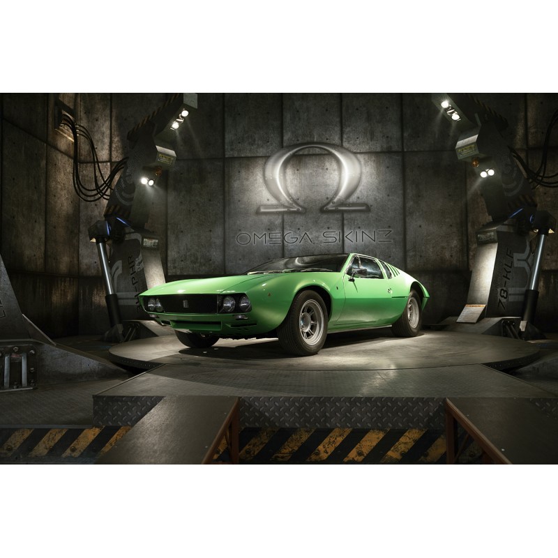 OMEGA SKINZ Wrap Film OS-742 Mean Green Racing Machine, 1.525 x 20 m 