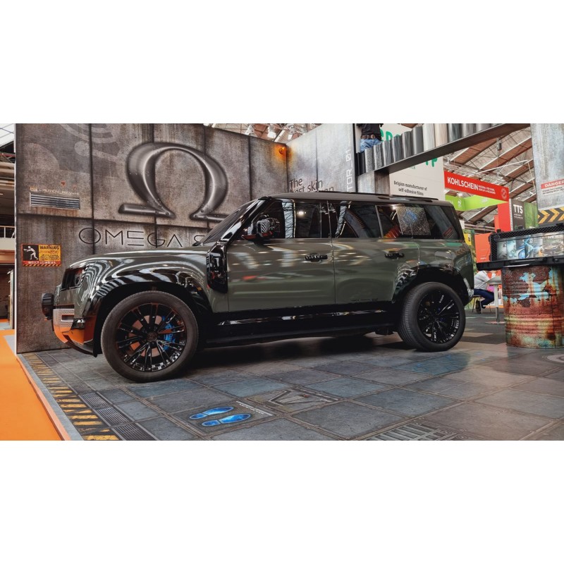 OMEGA SKINZ Wrap Film OS-749 Grigio Olive, 1.525 x 20 m