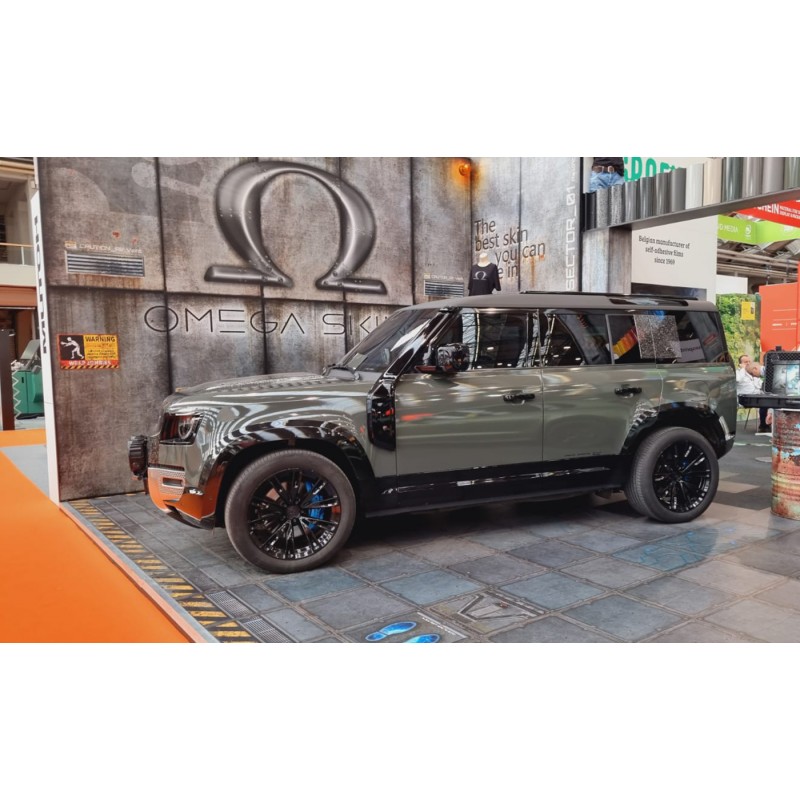 OMEGA SKINZ Wrap Film OS-749 Grigio Olive, 1.525 x 20 m