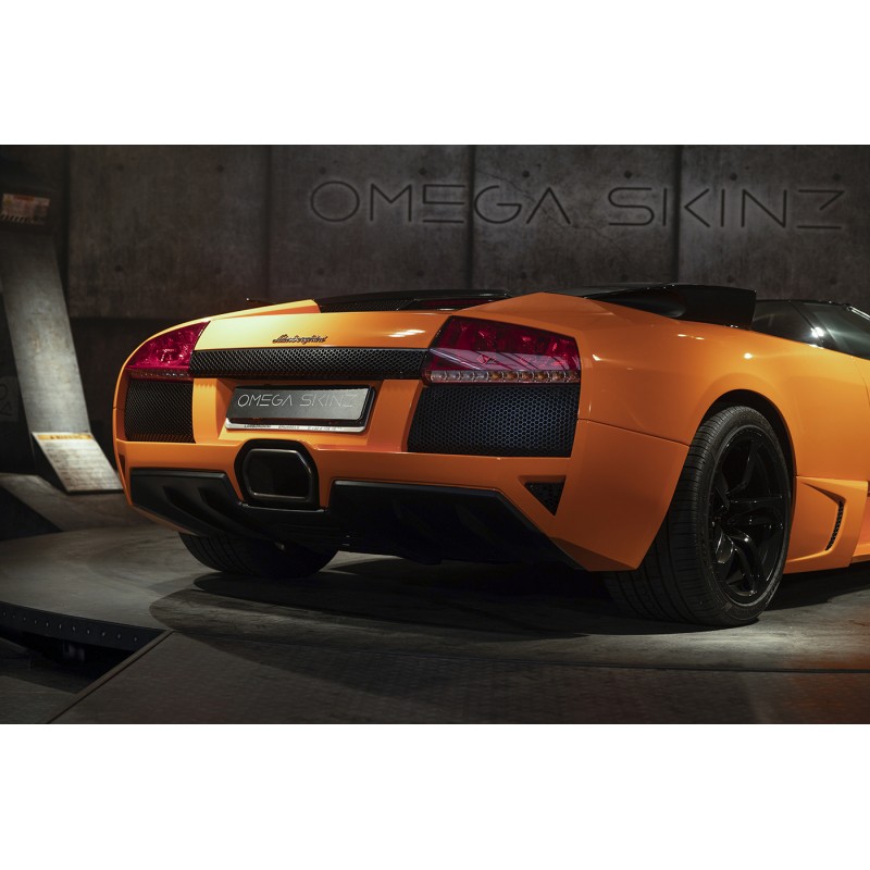 OMEGA SKINZ Wrap Film OS-781 Vortex Orange, 1.525 x 20 m