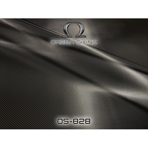 Omega-Skinz OS-828 SX Carbon Black – 3D Carbon автомобилно фолио, 1.525 x 20 m