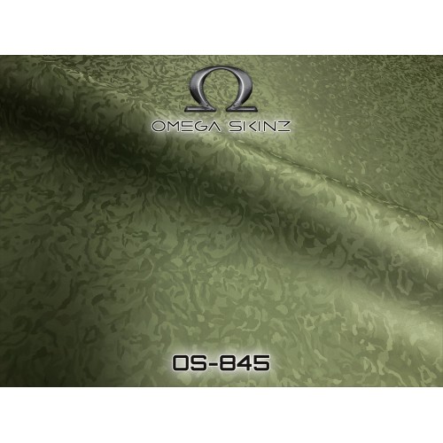 OMEGA SKINZ Wrap Film OS-845 Combat Camo Green, 1.525 x 20 m