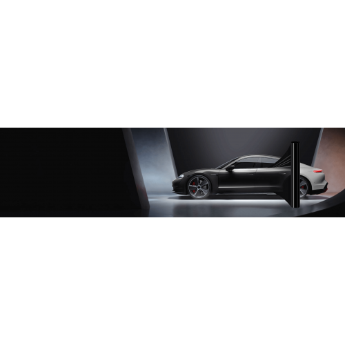 Защитно фолио черен гланц UPPF Mirror Black, 1.52х15м Защитно фолио черен гланц UPPF Mirror Black, 1.52х15м