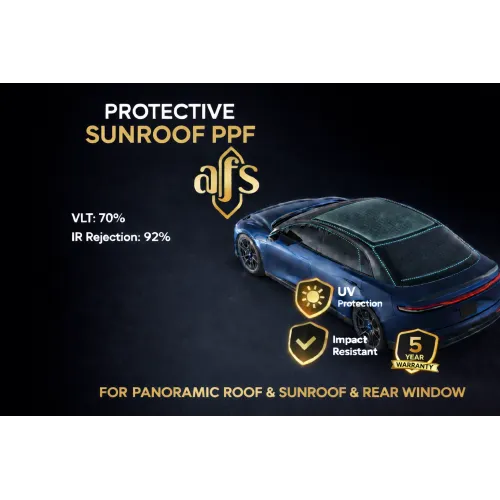 AFS Sunroof PPF – защитно фолио за панорамен таван и задно стъкло