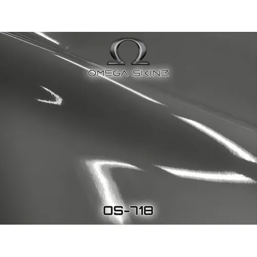 OMEGA SKINZ Wrap Film OS-718 Nardo Grey (Non-Metallic Gloss), 1.525 x 20 m