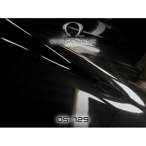 OMEGA SKINZ Wrap Film OS-729 Bladescape Black, 1.525 x 20 m