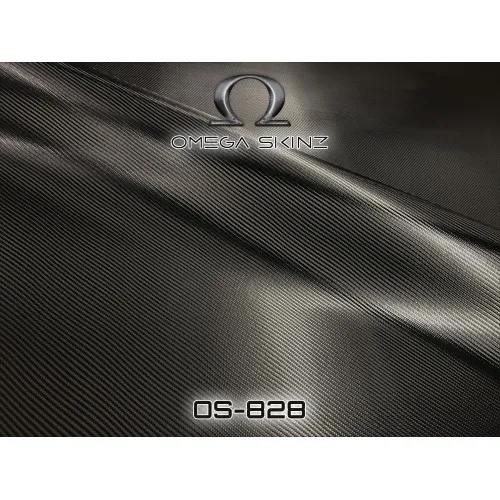 Omega-Skinz OS-828 SX Carbon Black – 3D Carbon автомобилно фолио, 1.525 x 20 m