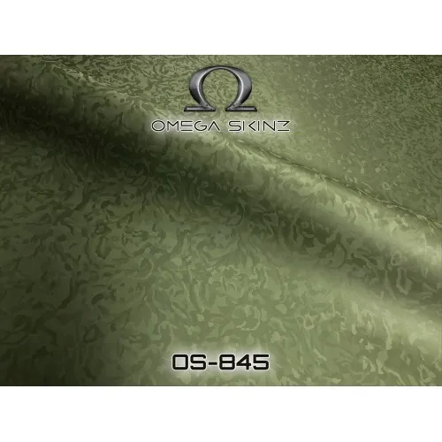 OMEGA SKINZ Wrap Film OS-845 Combat Camo Green, 1.525 x 20 m